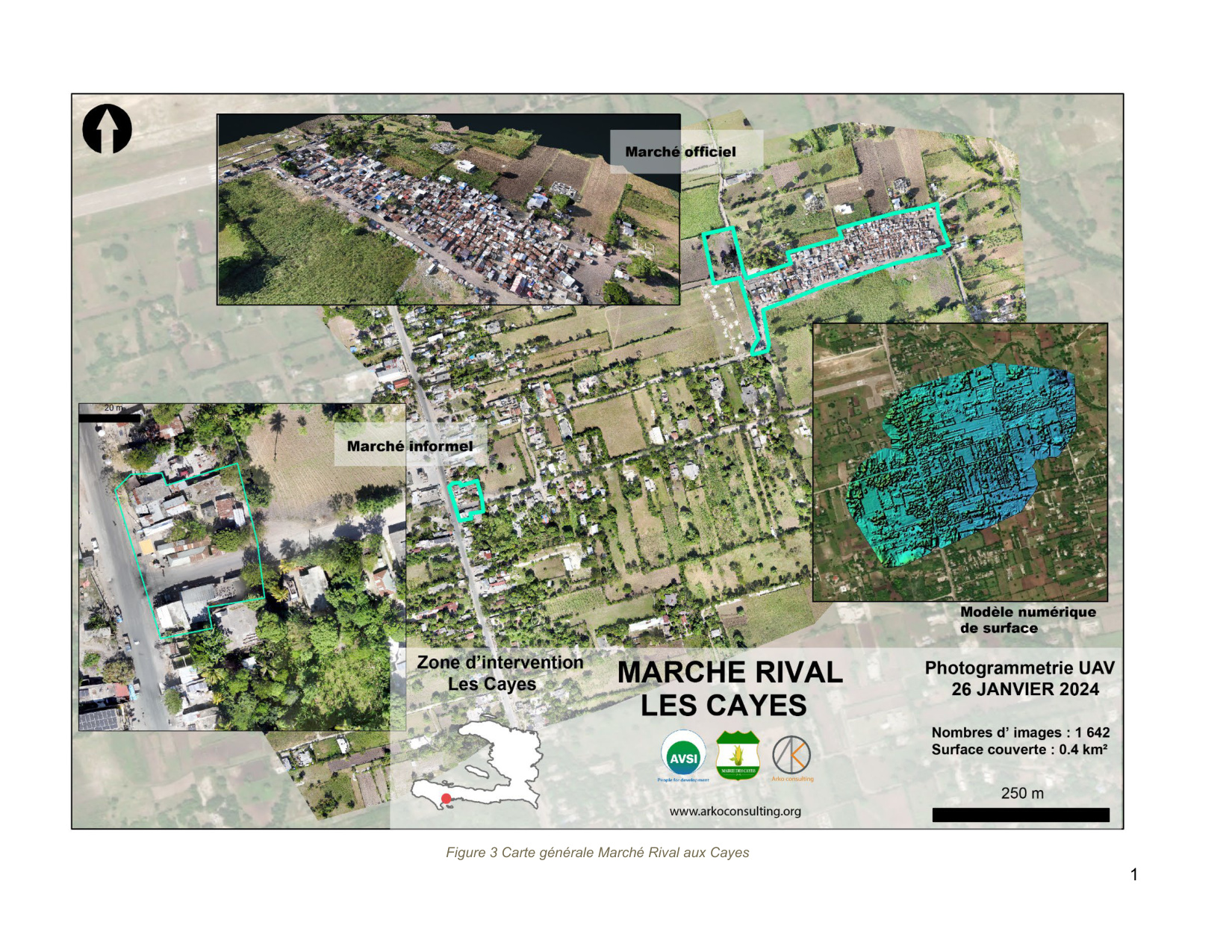 Carte générale Marché Rival