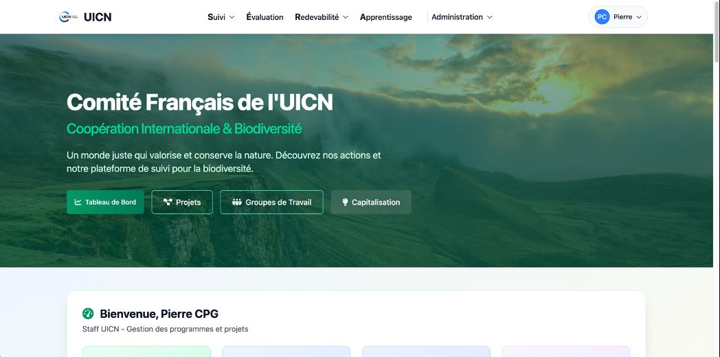 SERA UICN — suivi-&eacute;valuation